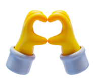 Hands making a heart shape